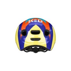 KED Kinderhelm MEGGY SPARK Starburst Yellow Blue