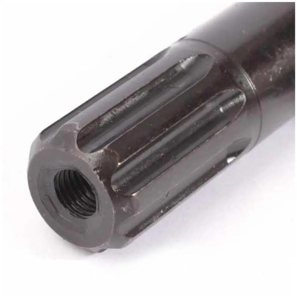 KHE BMX Achse Fahrradachse 150 mm Länge 19 mm 8T Gewinde Fahrrad Achse mit Schraube