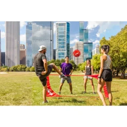 Kickit Fußball Tennis Game Set Netzbreite 2 m inkl. Pumpe u. Tasche