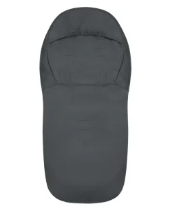 Kikka boo Fußsack Urban für Kinderwagen Reißverschluss Steppdesign Gurtöffnungen grau