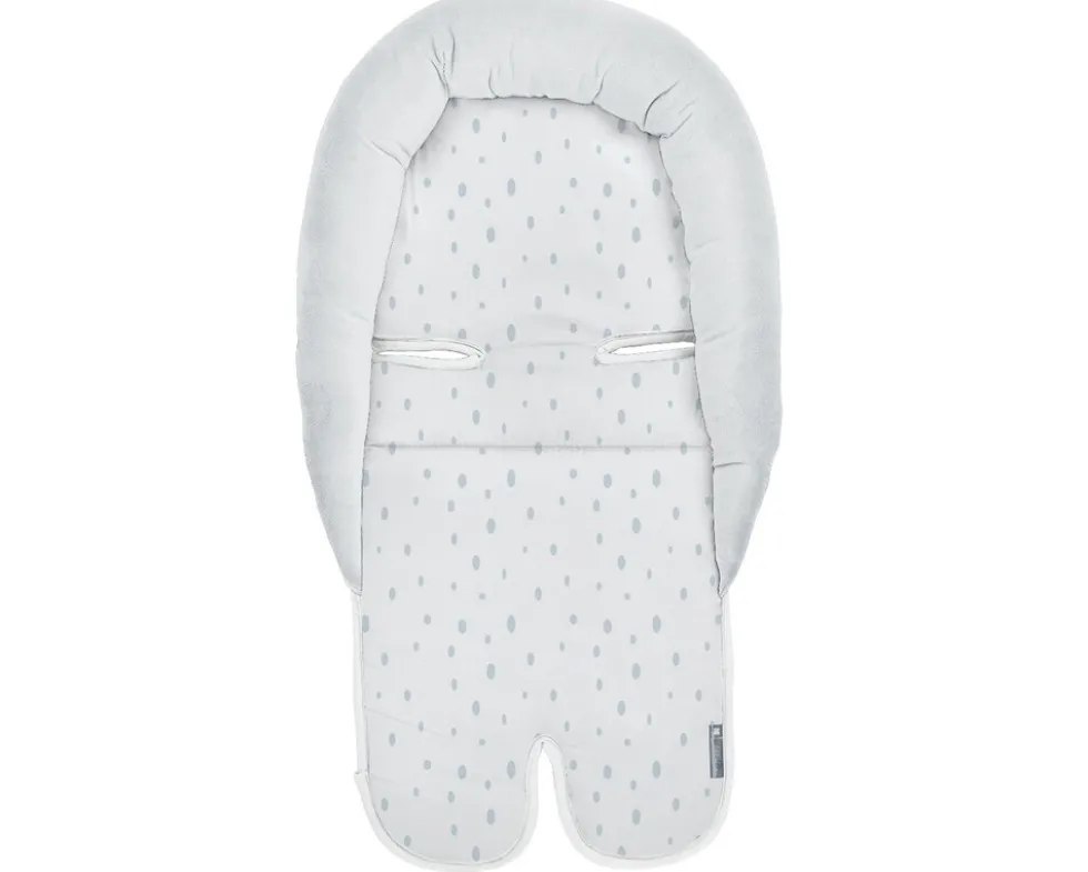 Kikkaboo Kindersitz-Einlage Sitzauflage Kindersitzschutz Memory-Schaum Baumwolle blau