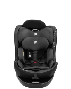 Kikka boo Kindersitz i-Safe, i-Size (40-150 cm) Isofix, Top-Tether, verstellbar dunkelgrau