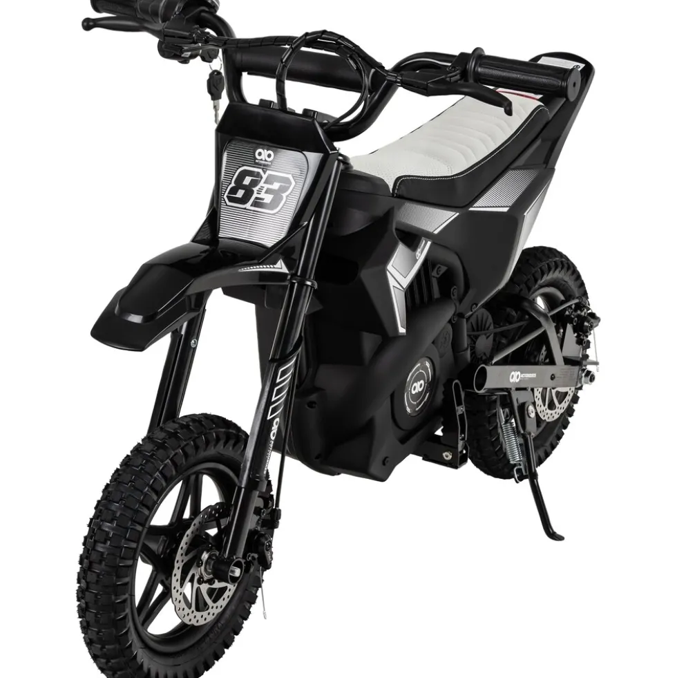 Kinder Crossbike Raider, Kinder Elektromotorrad, maximale Sicherheitsstandards, ab 8 Jahren
