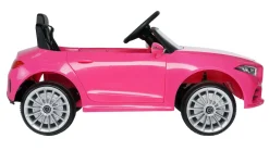 Kinder-Elektroauto Mercedes-Benz CLS 350 Coupé, lizenziert, 2 x 20 Watt Motoren, LED-Scheinwerfer (Pink)