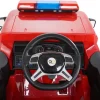 Kinder-Elektro-Feuerwehrauto SX1818, Spritze, Sirene, Blaulicht, 70 Watt, Servolenkung, Bluetooth