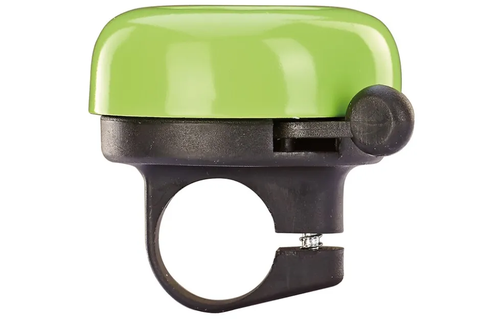 Kinderrad-Klingel, Metall, grün mit Dino-Motiv