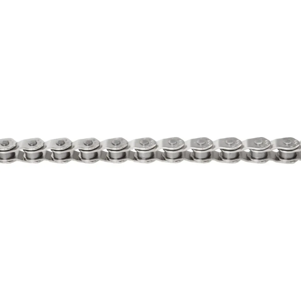 KMC HL1 Wide Silver Fahrradkette 1 fach 100 Glieder 1/2" x 1/8" Singlespeed Nabenschaltung Half Link Halbglied Fahrrad Kette