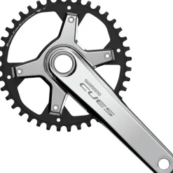 Kurbelgarnitur CUES FC-U6030-1 "Polished Silver Edition", 10/11-fach, 42T, 175 mm