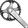 Kurbelgarnitur CUES FC-U6030-1 "Polished Silver Edition", 10/11-fach, 40T, 175 mm