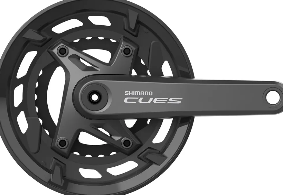 Kurbelgarnitur CUES FC-U6000 2x9/10-fach, 46-30T, 175 mm , mit KSR
