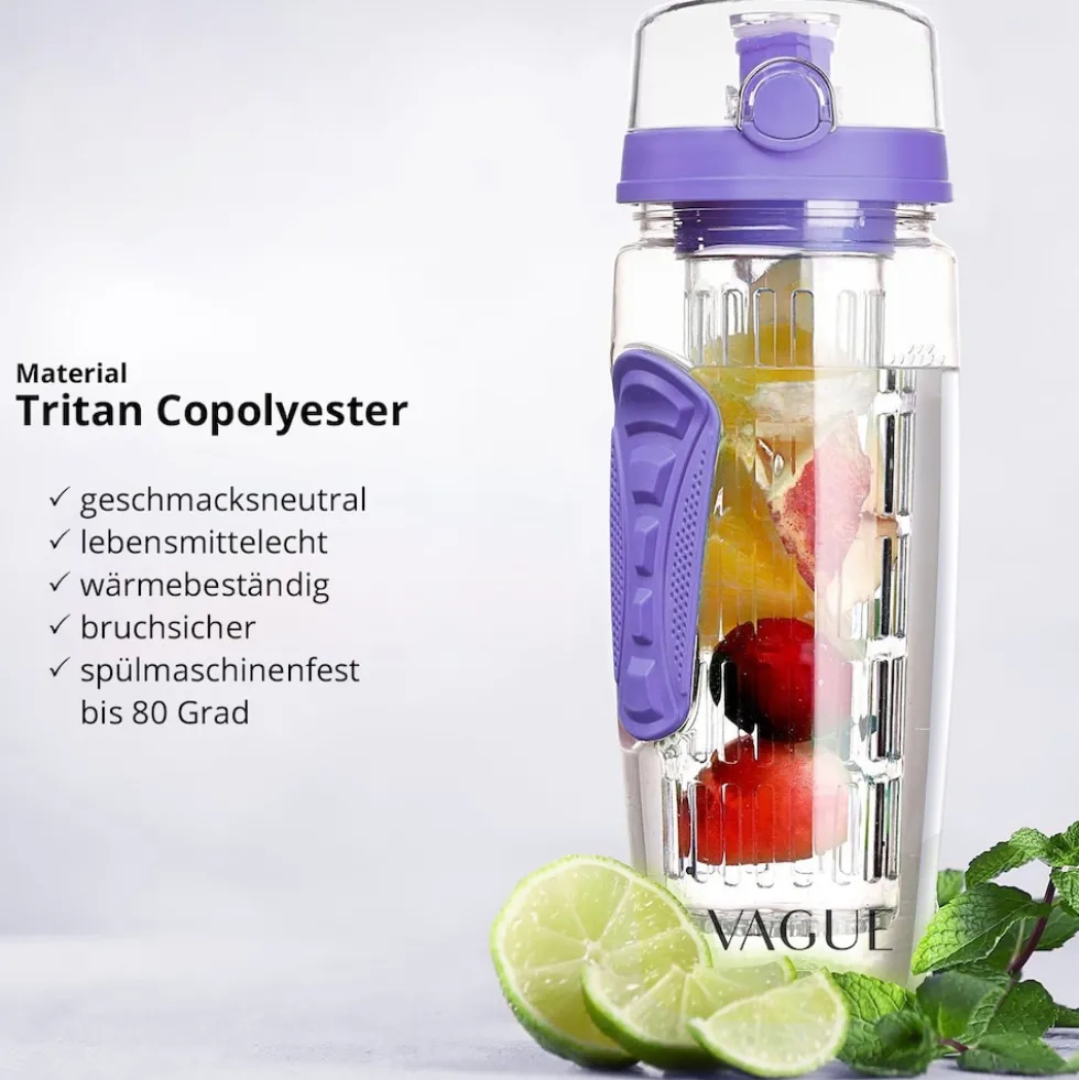 LA VAGUE Trinkflasche mit Einsatz VITALITY