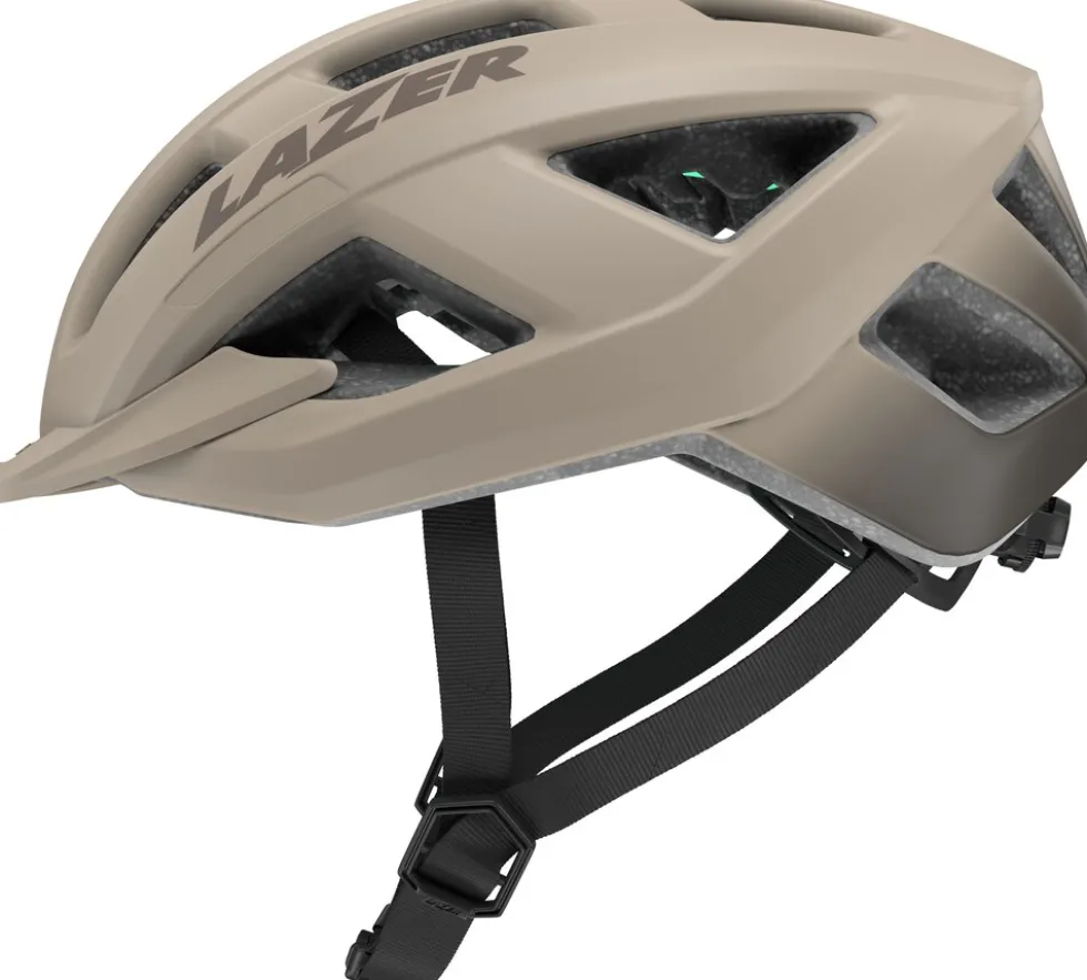 LAZER Fahrradhelm Cerro KinetiCore, Matte Taupe