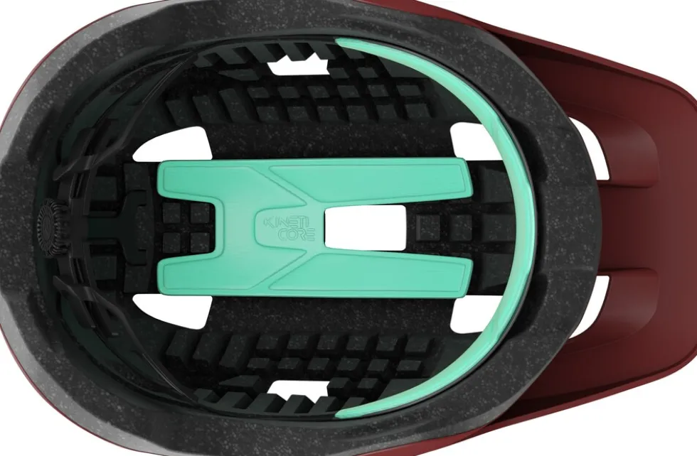 LAZER Fahrradhelm Lupo KinetiCore, Matte Maroon