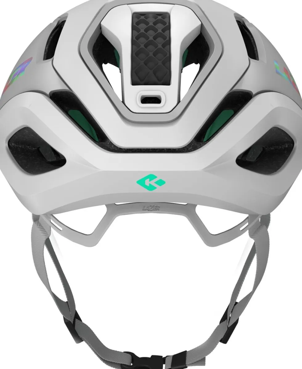 LAZER Fahrradhelm Vento KinetiCore, Pure White