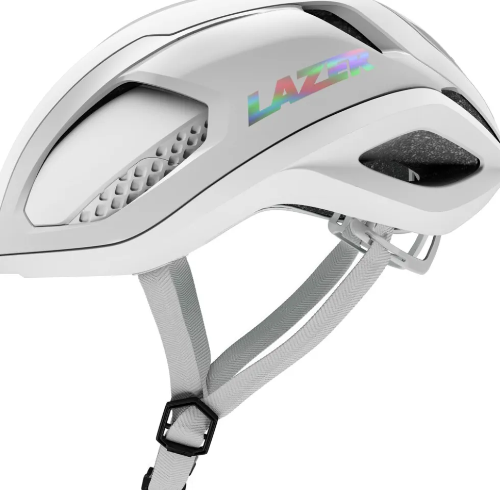 LAZER Fahrradhelm Vento KinetiCore, Pure White