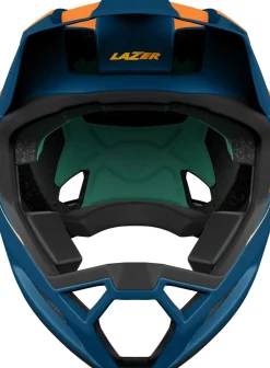 LAZER Full Face Helm Cage KinetiCore, blau-orange