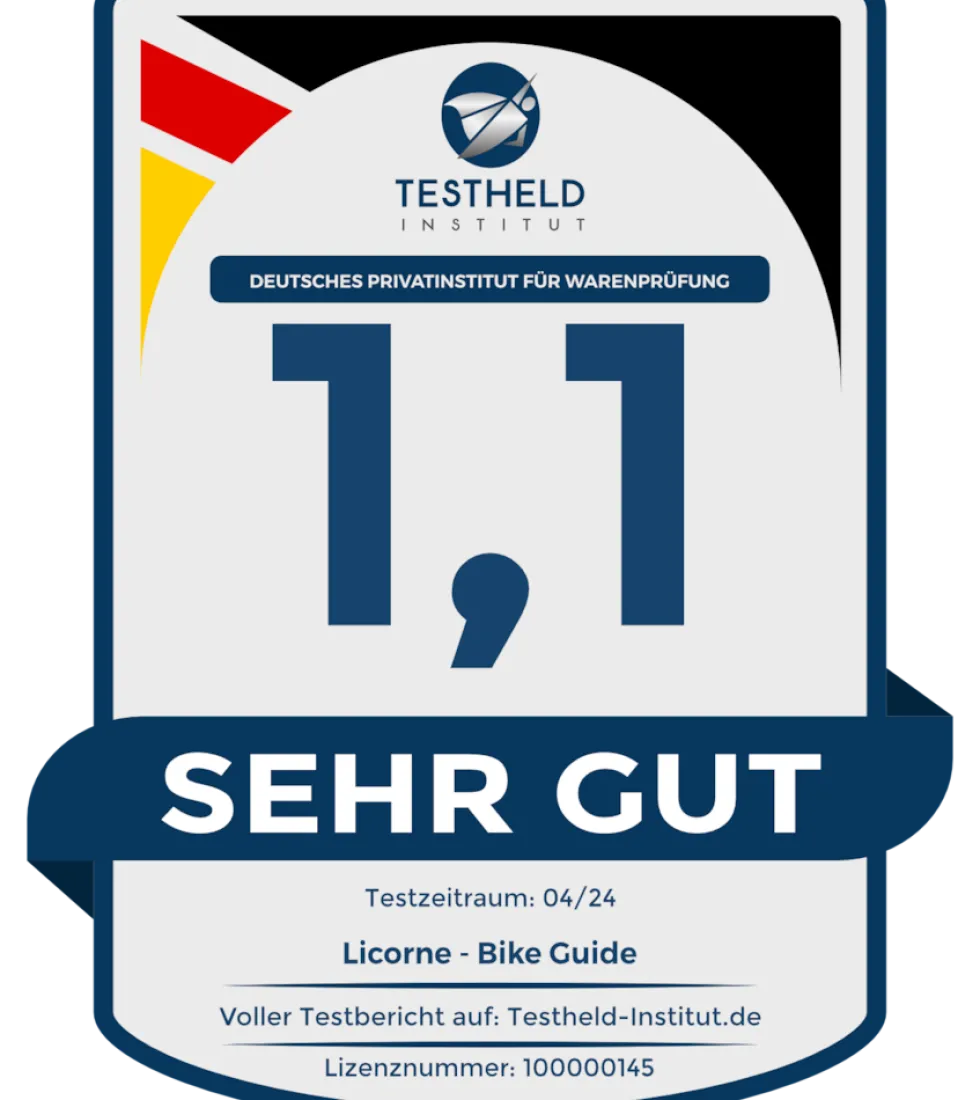 Licorne Bike Guide Premium Mountainbike in 20, 24 und 26 Zoll - Fahrrad für Mädchen, Jungen, Herren und Damen - Shimano 21 Gang-Schaltung, Kinderfahrrad, Kinder Farbe:Schwarz/Rot/Grau;Zoll:24