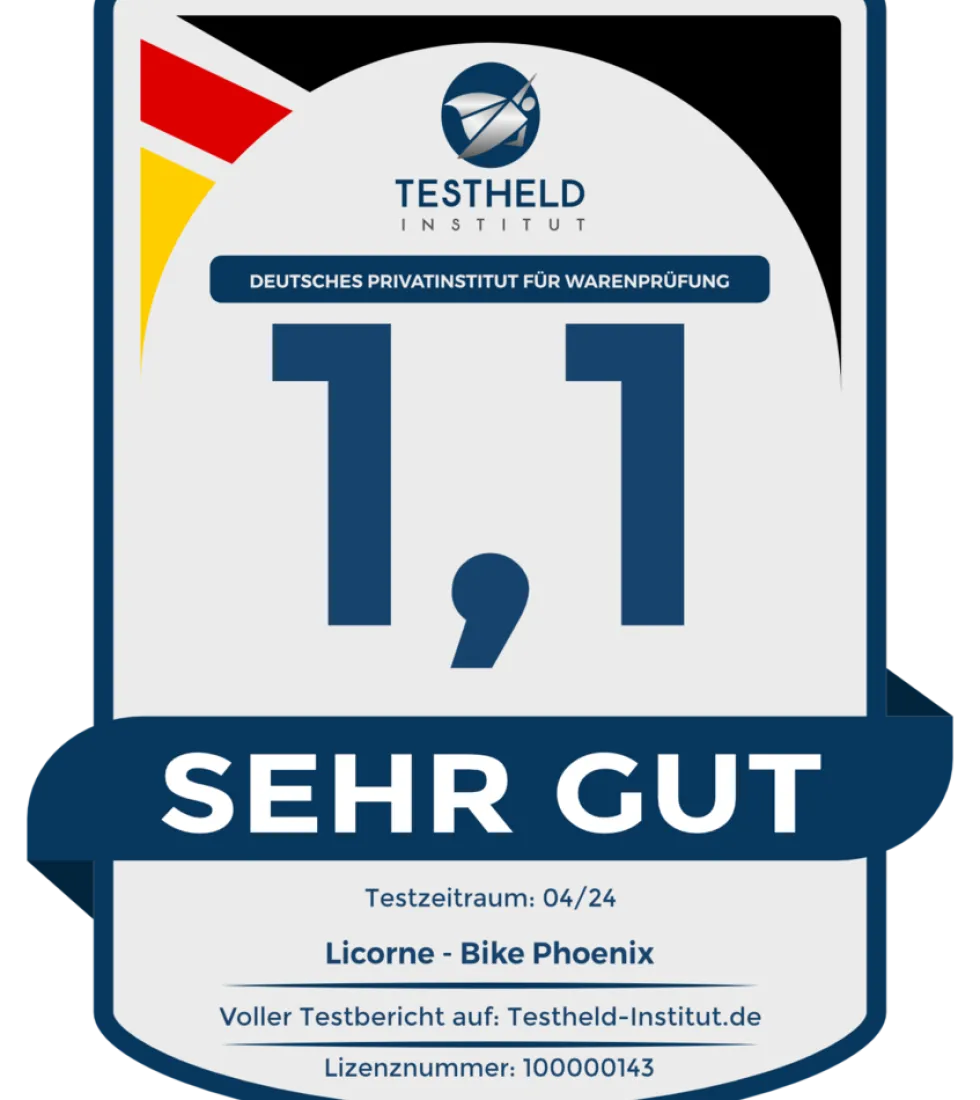 Licorne Bike Phoenix 2D, 20 Zoll Aluminium-Faltrad-Klapprad, Scheibenbremse, Discbremse, V-Bremse Faltfahrrad-Herren-Damen, 7 Gang Kettenschaltung - Folding City Bike, Alu-Rahmen, StVZO, Vorderlampe, Hinterlampe Farbe:Anthrazit-Rot;Stil:V-Bremse