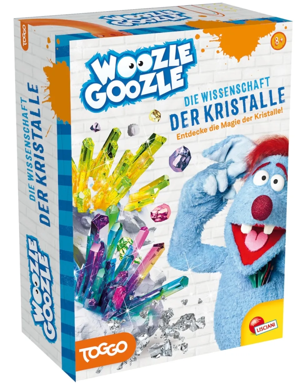 Lisciani DE100217WG - Woozle Goozle Die Wissenschaft der Kristalle Experimentierkasten forschen