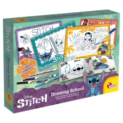Lisciani 107575 - Disney Stitch - Zeichenschule mit parfümierten Stiften ausmalen zeichnen Kinder