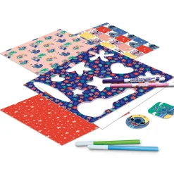 Lisciani 107582 - Disney Stitch - Zeichenschule mit Licht-Tisch zeichnen ausmalen Kreativset