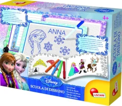Lisicani 47833 - Frozen Zeichenschule Malset Schreibtafeln zeichnen malen kreativ Zeichenset