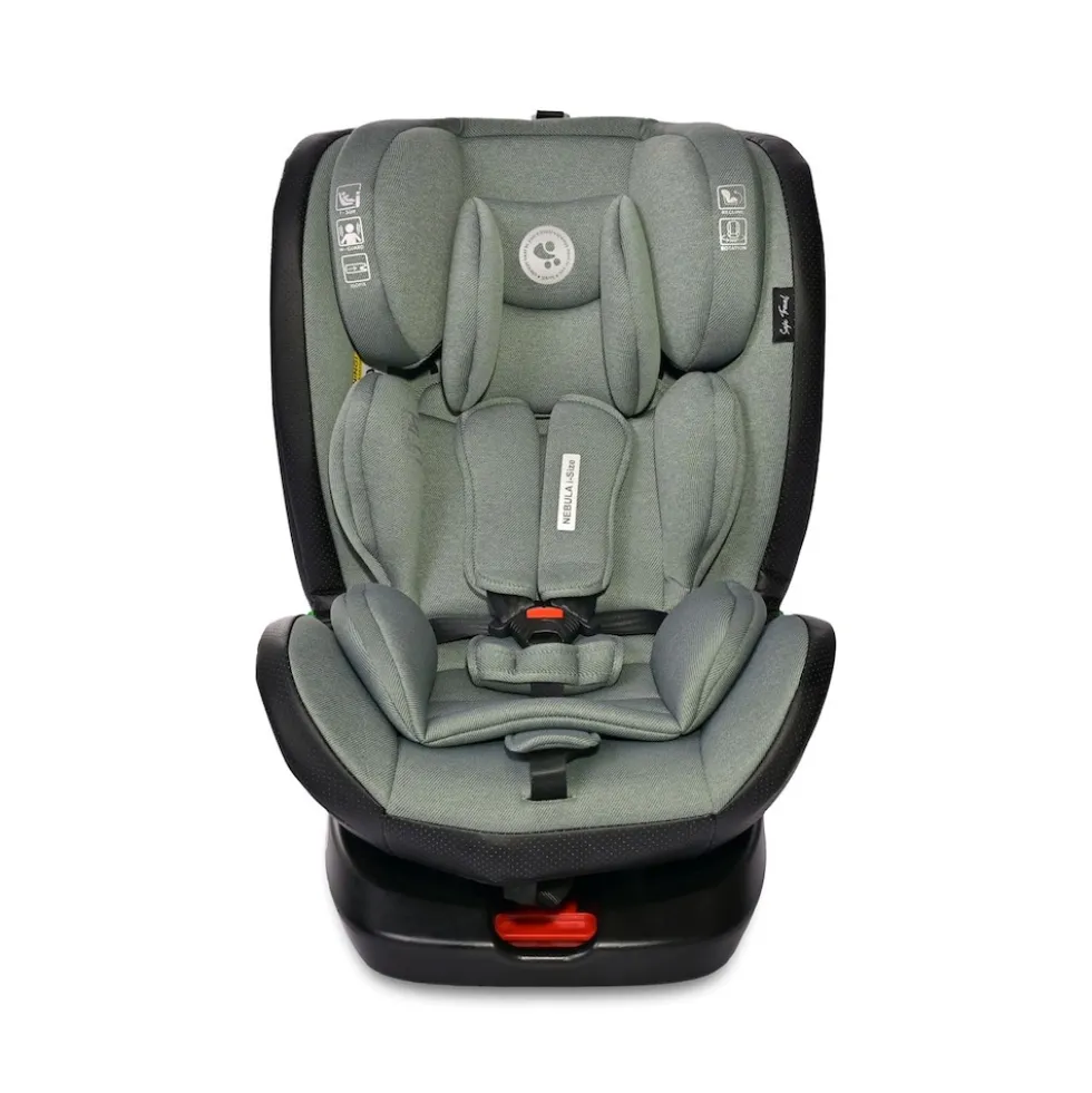 Lorelli i-Size Kindersitz Nebula (40-150cm) Isofix, 360° drehbar, verstellbar hellgrün