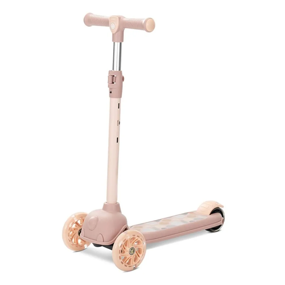 Lorelli Kinderroller Jetster PU-Rollen, ABEC-9 Lenker abnehmbar höhenverstellbar beige