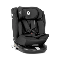 Lorelli Kindersitz Auriga 40 - 150 cm Isofix Anti-Rebound-Stange SPS Rückenlehne schwarz