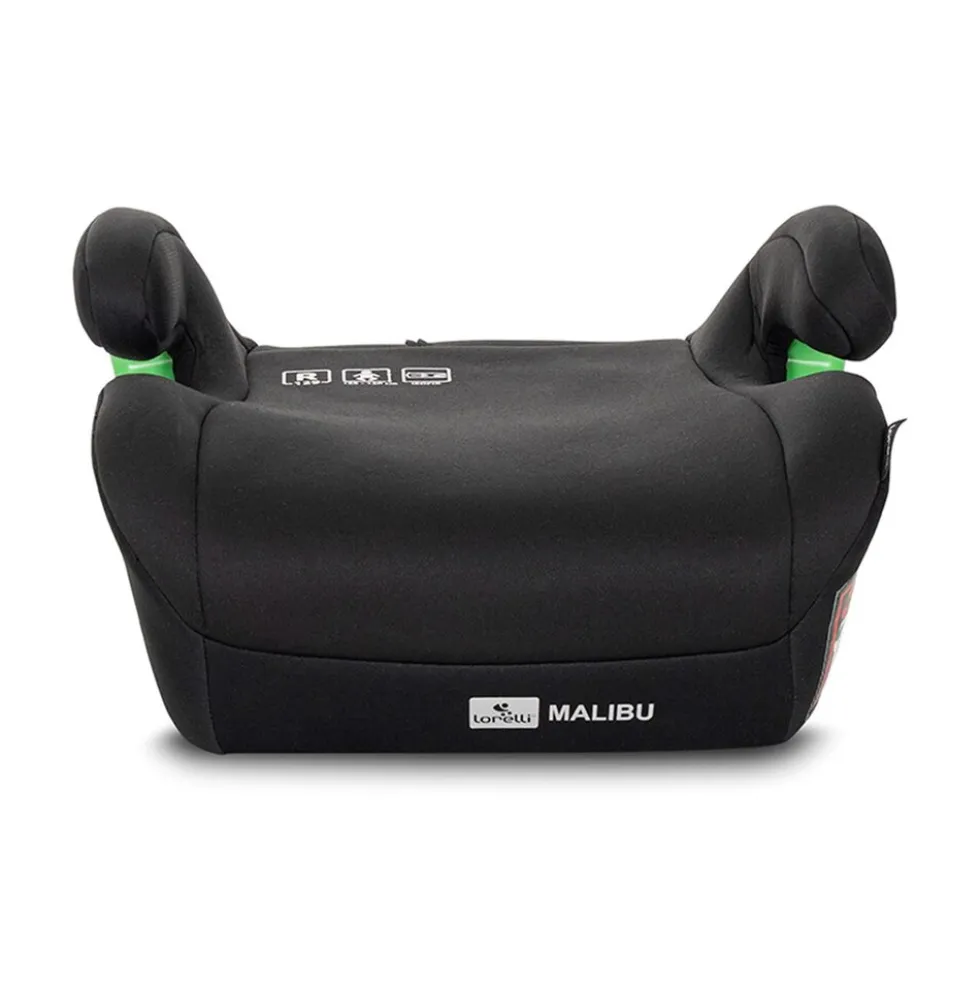 Lorelli Kindersitzerhöhung Malibu 125-150cm Isofix abnehmbarer Bezug Armlehne schwarz