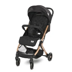 Lorelli Kinderwagen Fiorano faltbar, Ablagekorb, Frontbügel abnehmbar, Bremse schwarz