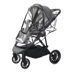 Lorelli Kinderwagen Regenschutz für Kinderwagen oder Buggy universal Regenhaube transparent