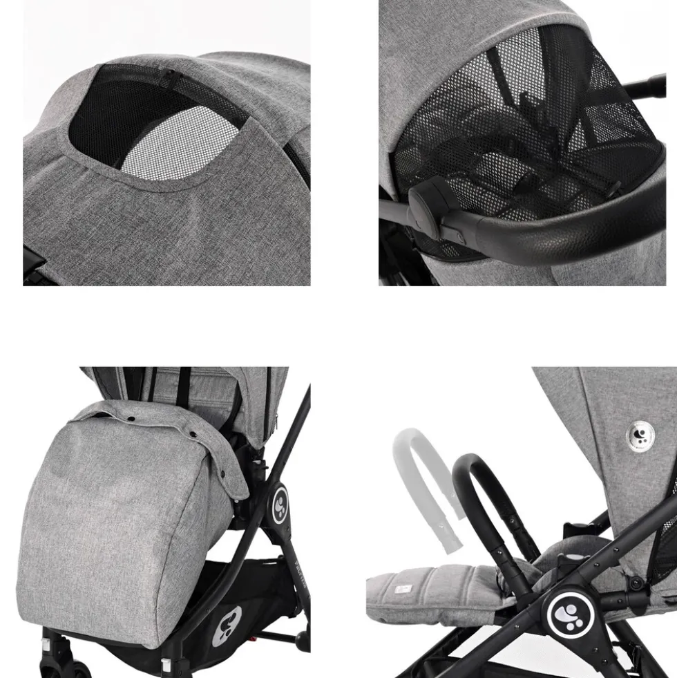 Lorelli Kombikinderwagen 2 in 1 Patrizia, Babywanne, Sportsitz, Sitz umkehrbar blau