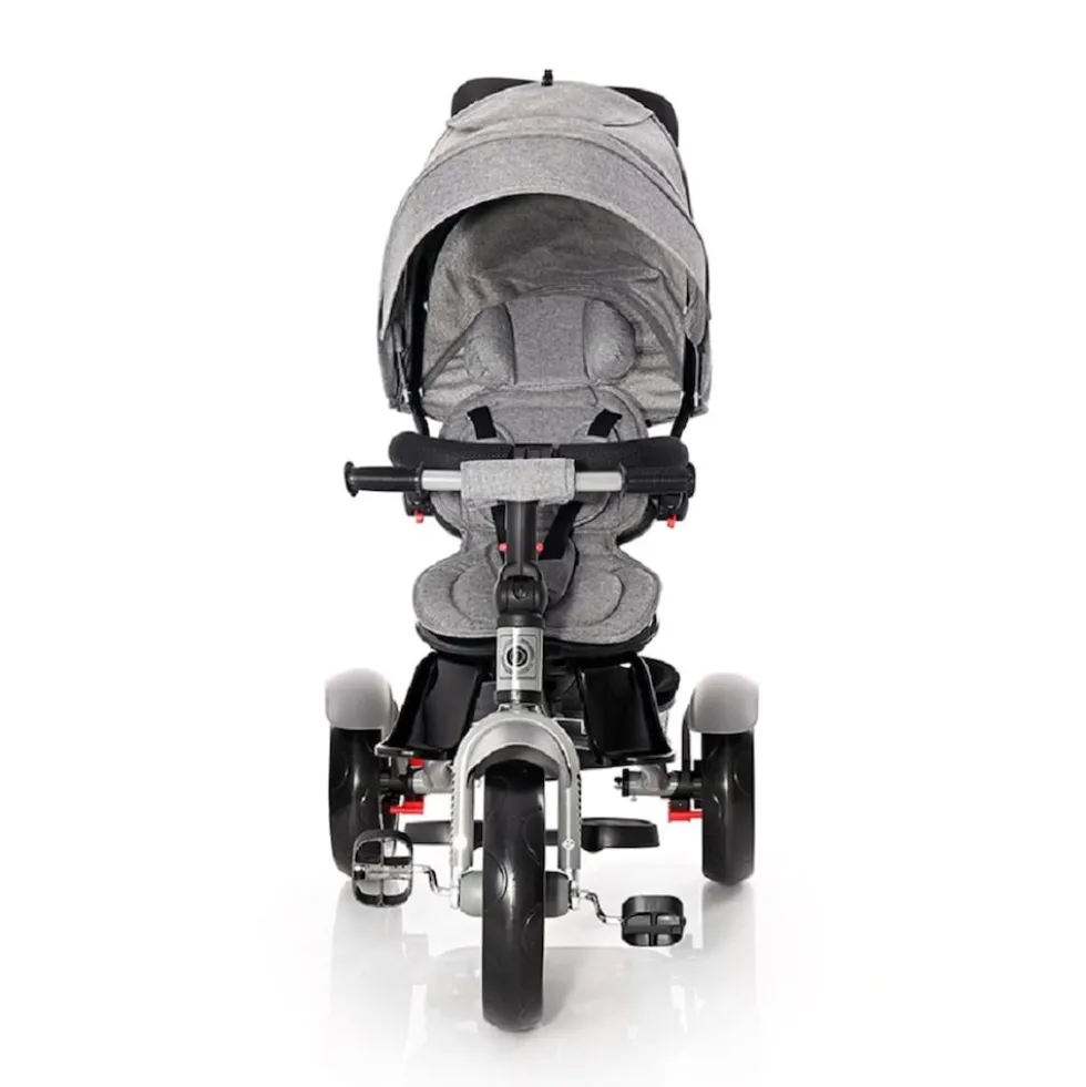 Lorelli Tricycle Neo 4 in 1 EVA-Reifen, Schiebestange, Sitz drehbar, verstellbar dunkelgrau