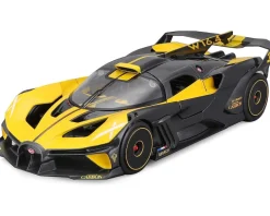 Maisto 32911 - Modellauto - Bugatti Bolide (gelb, Maßstab 1:24) Modell Auto Spielzeugauto