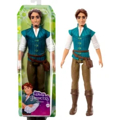 Mattel HLV98 - Disney Princess - Puppe, 32 cm, Prinz Flynn