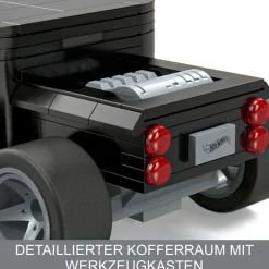 Mattel HRY17 - Hot Wheels - MEGA - Bone Shaker Bausatz im Maßstab 1:24, 334 Teile