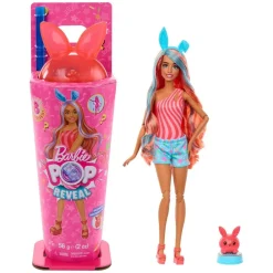 Mattel JCN87-1 - Barbie - Pop Reveal - Duftende Puppe mit 8 Überraschungen und Farbwechsel [MHD 01.03.2027]