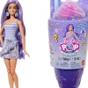 Mattel JFY60 - Barbie - Pop Reveal - Modepuppe mit 8 Überraschungen und formbaren Sand (56g), Donut Dreams Design