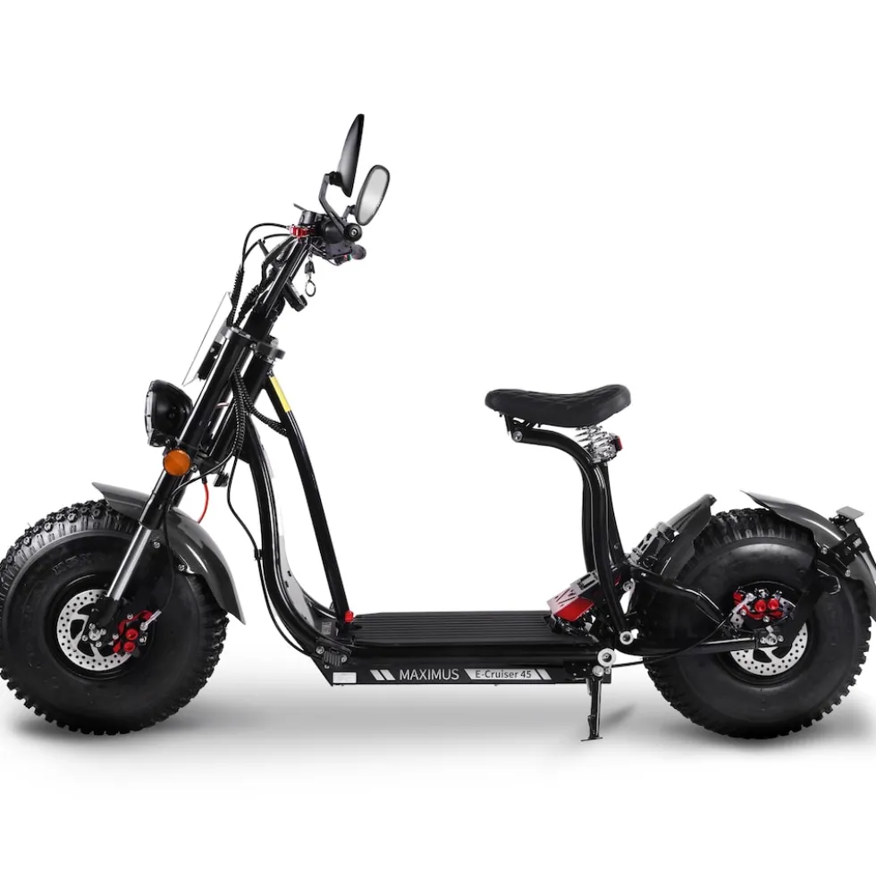Maximus, E-Cruiser 45 - 45 km/h, 60V-25,6 Ah Lithium Akku, 2x1500 Watt