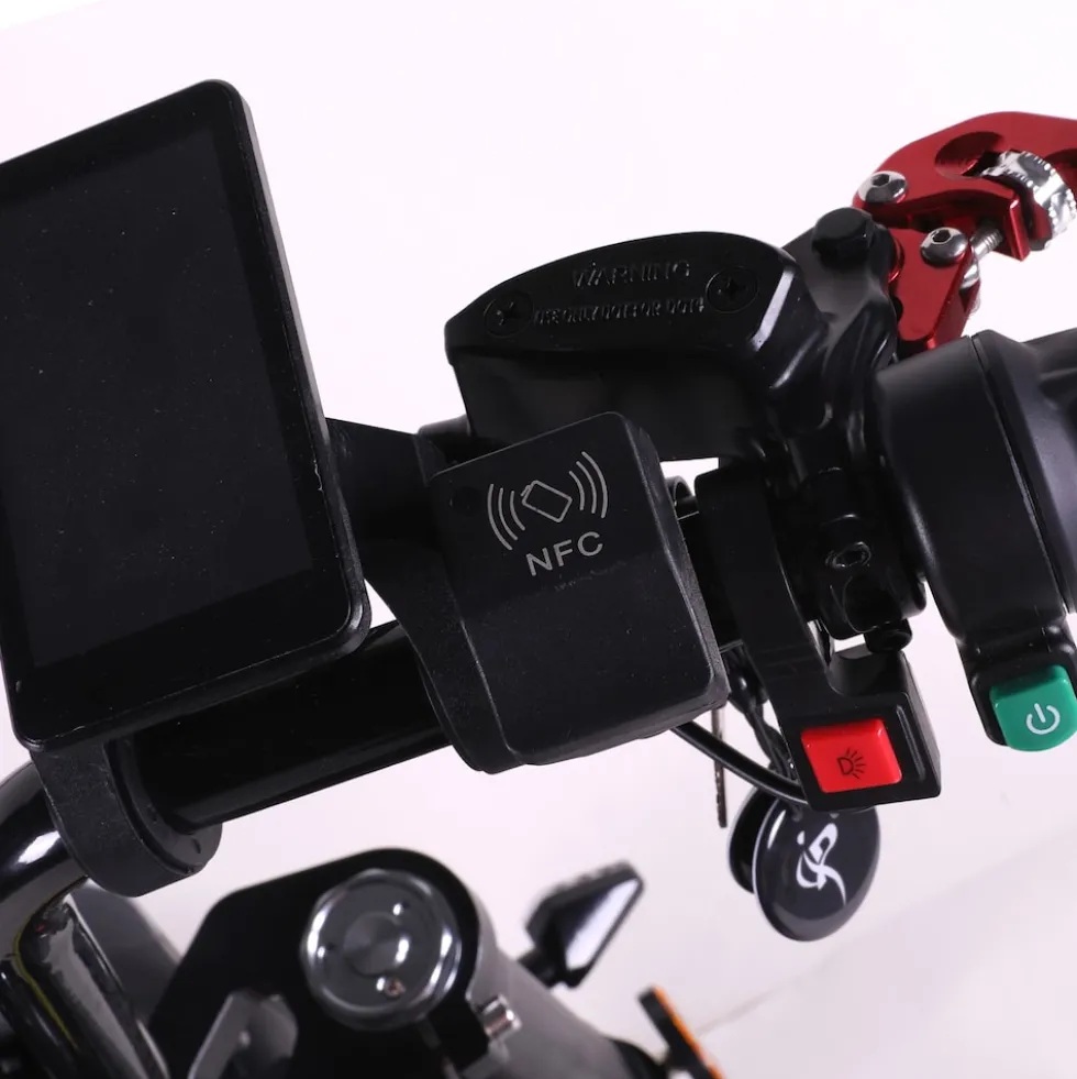 Maximus, E-Cruiser 45 - 45 km/h, 60V-25,6 Ah Lithium Akku, 2x1500 Watt
