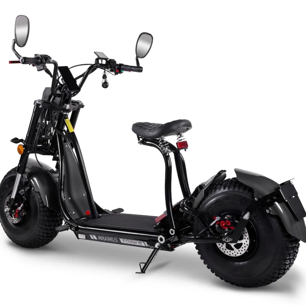 Maximus, E-Cruiser 45 - 45 km/h, 60V-25,6 Ah Lithium Akku, 2x1500 Watt