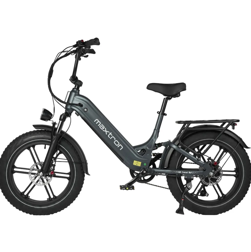 Maxtron Camel, Off-road E-Bike, Full-Power, 20" Zoll, dunkelgrau