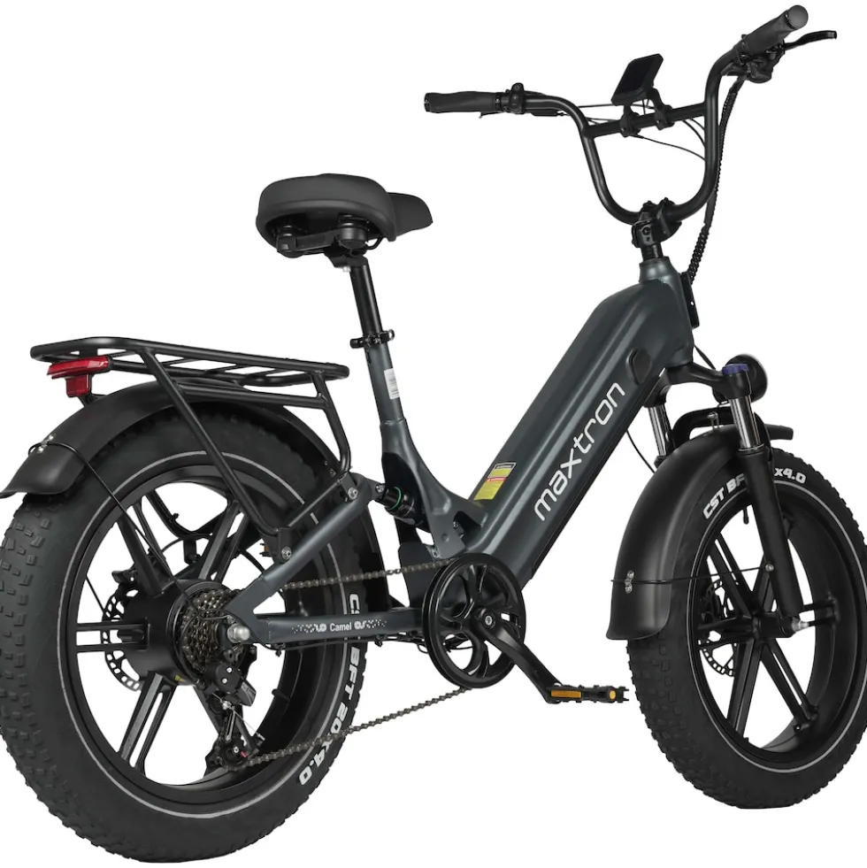 Maxtron Camel, Off-road E-Bike, Full-Power, 20" Zoll, dunkelgrau