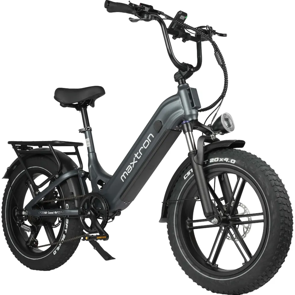 Maxtron Camel, Off-road E-Bike, Full-Power, 20" Zoll, dunkelgrau