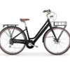 MBM Elektro-Citybike LA RUE 2.0, matt black