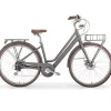 MBM Elektro-Citybike LA RUE 2.0, matt gray