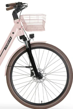 MBM Elektro-Citybike NEFELE 26 Zoll, rosa