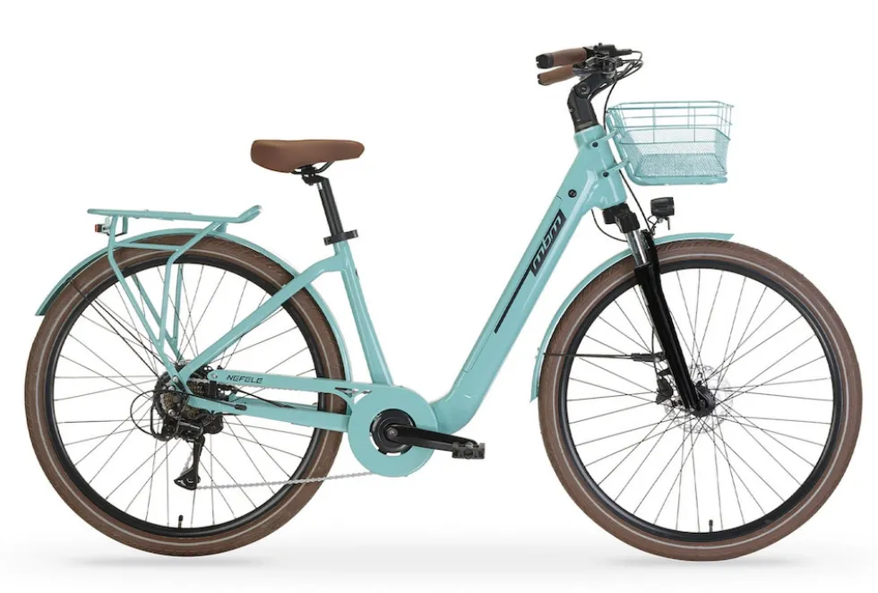 MBM Elektro-Citybike NEFELE 28 Zoll, türkis