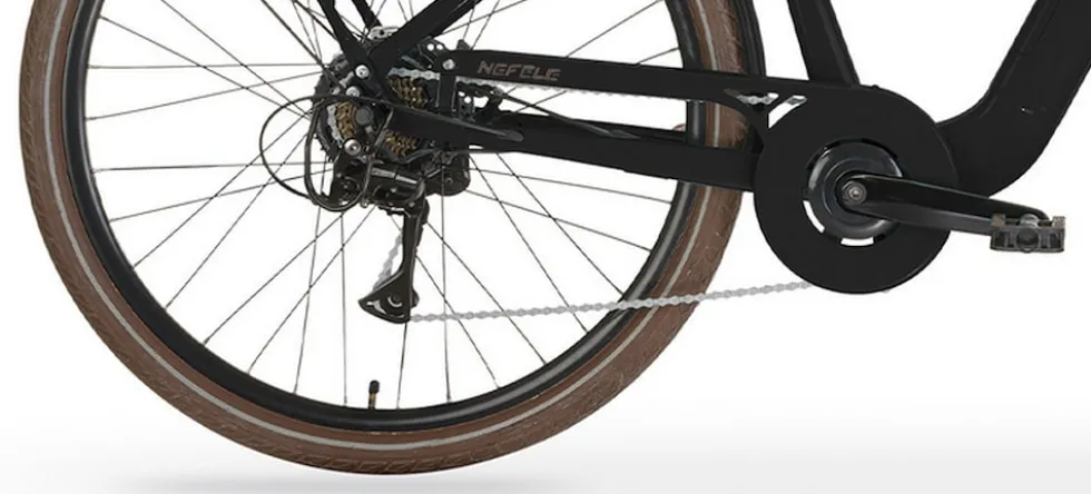 MBM Elektro-Citybike NEFELE 28 Zoll, schwarz